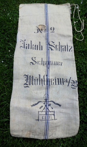 Alter sack leinensack mehlsack - alter,