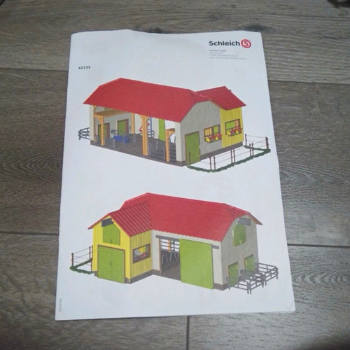 Schleich bauernhof stall 42333 - bauernhof,
