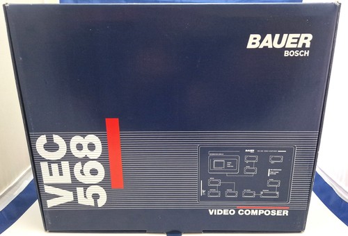Bauer bosch vec 568 video - vec,