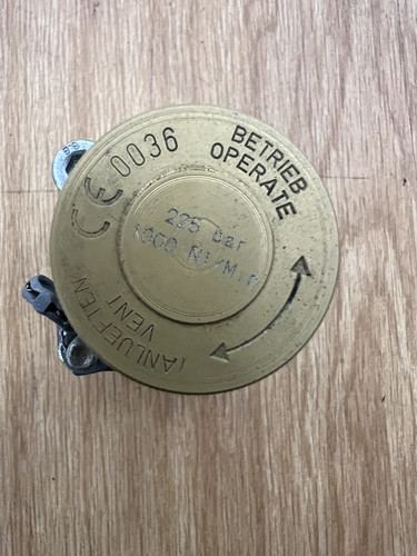 Bauer sicherheitsventil 225bar - sicherheitsventil,