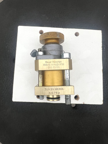 Bauer sicherheitsventil 330bar - bauer,